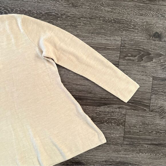 Eileen Fisher 100% Superfine Merino Wool V Neck Sweater New - Picture 4 of 10